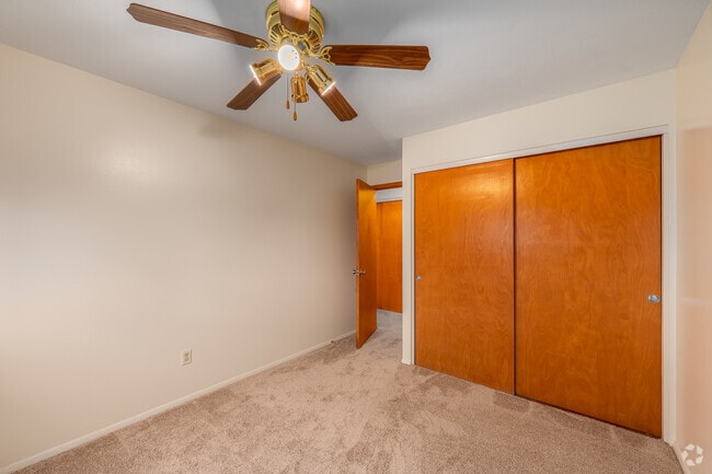 2BR, 1BA - 736SF - First Bedroom