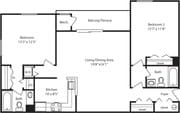 2BR/2BA