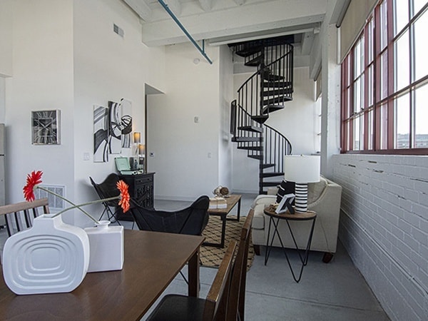 Steelcote Lofts Dining and Living