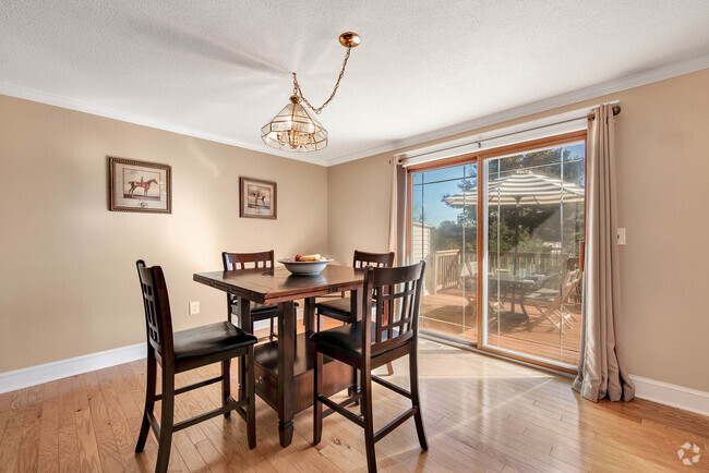 Dining area with access to gorgeous deck - 1500 Cambridge Dr Unit 1500 Rental