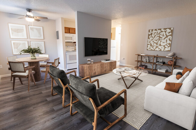 1 BR, 1 BA - Living Room
