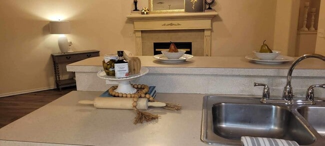 Photo - 4 bed in Putnam City! New luxury plank flooring , carpet , paint and new electric range!