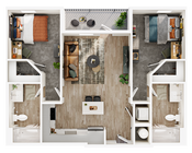 2BR/2BA - B1