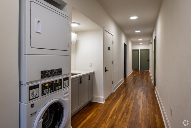 Typical Hallway and Laundry Facilities