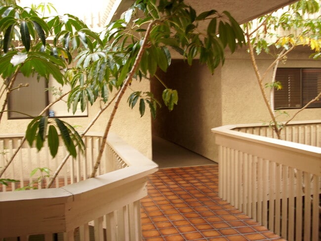 Walk to unit from elevator - 16022 Moorpark St Unit 203