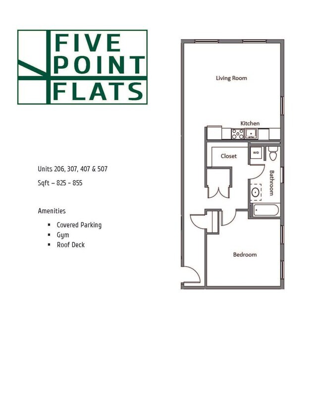 Five Point Flats
