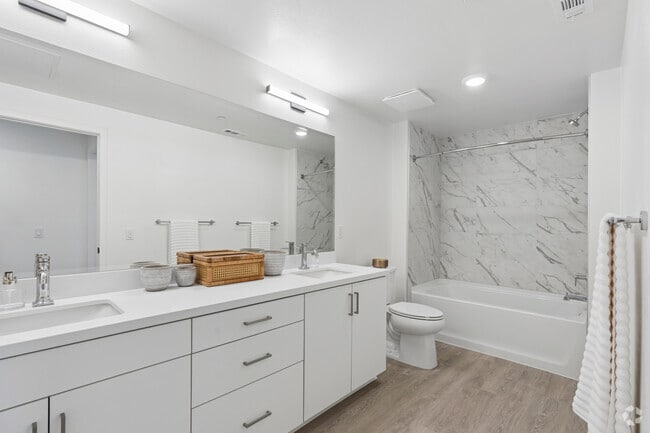 3BR, 2BA - 1,346SF Second Bathroom