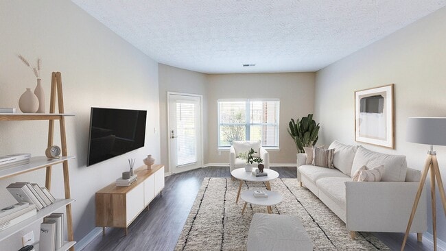 Renovated Living Room - Mallard Crossing Apartments