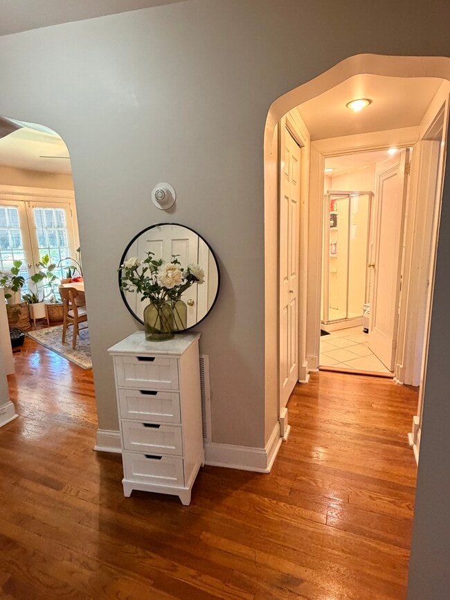 Hallway from living to dining