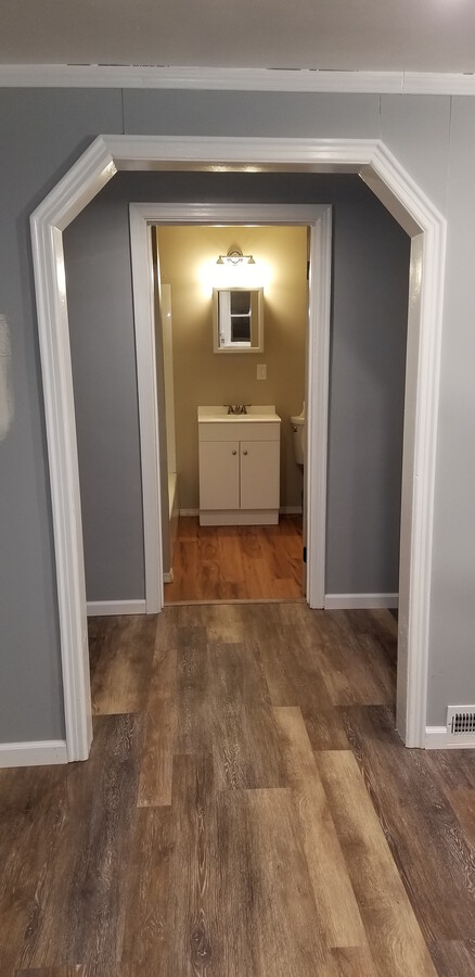 Hallway (kitchen to bathroom and bedrooms) - 1112 Birch Way Townhome