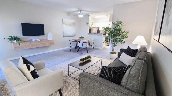 Revel in the spacious open floor plan, perfect for gatherings and relaxation in the heart of your home.