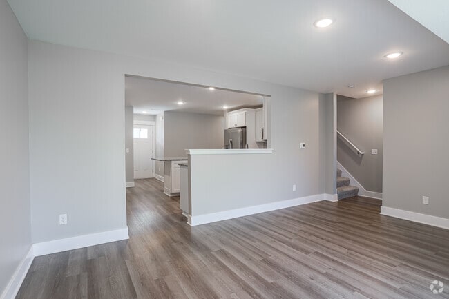 2BR, 2.5BA - 1,400SF - Living Room