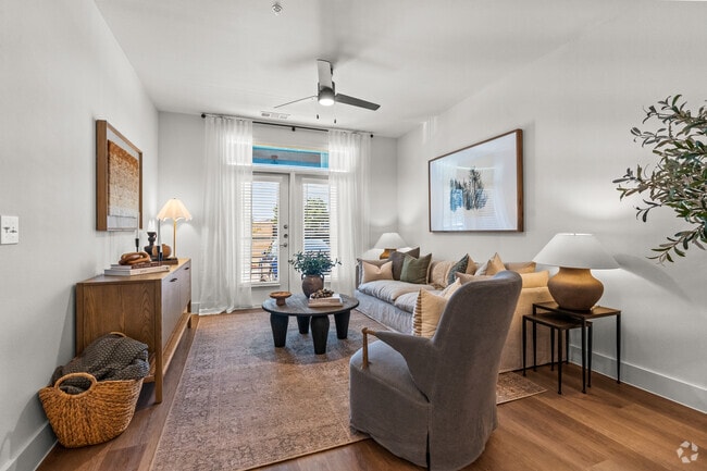 1 habitación, 1 baño - 774 pies cuadrados - The Crawford