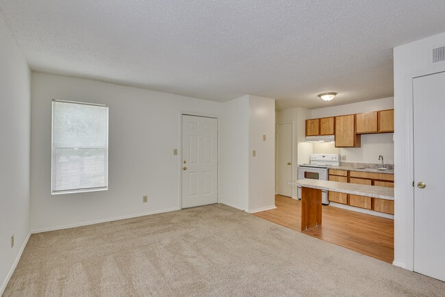 Kitchen & Living room - Woodwinds Apartments