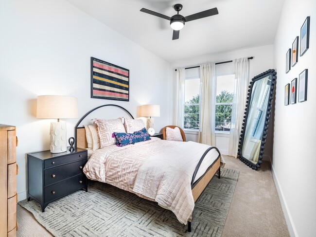 Rest easy in the tranquil comfort of your Modera Trinity apartment bedroom, where relaxation meets style.