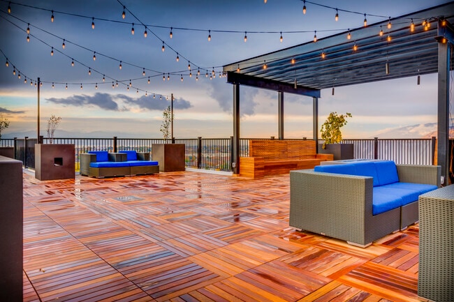 Rooftop lounge