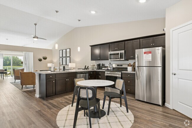2BR, 2BA - 1,294SF - Kitchen