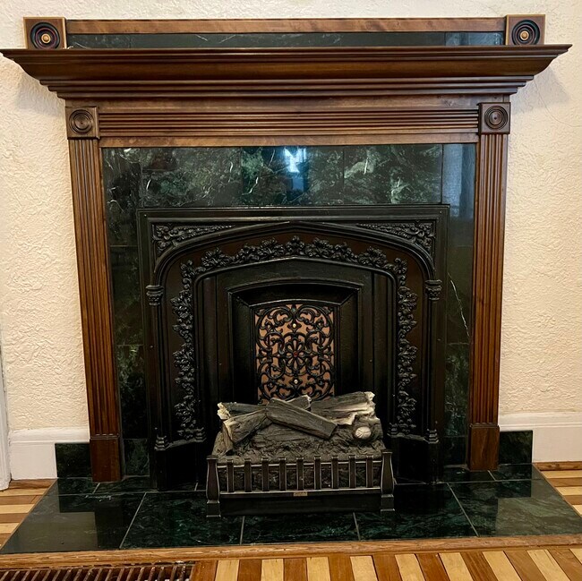 FAUX FIRE PLACE - 1539 N Jackson St Unit #2 Rear