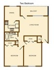2BR/1BA