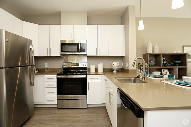 Quartz and Stainless Steel Kitchens