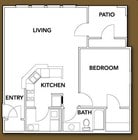 One Bedroom Large