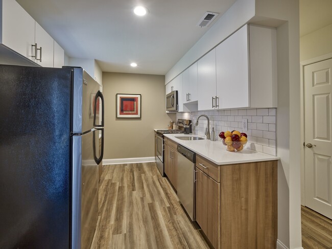 Plank flooring through out