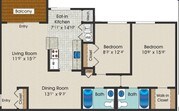 2BR/2BA