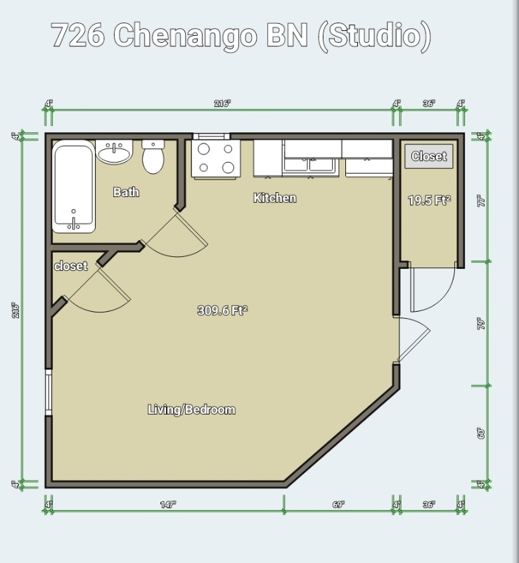Photo - 726 Chenango St Unit BN1