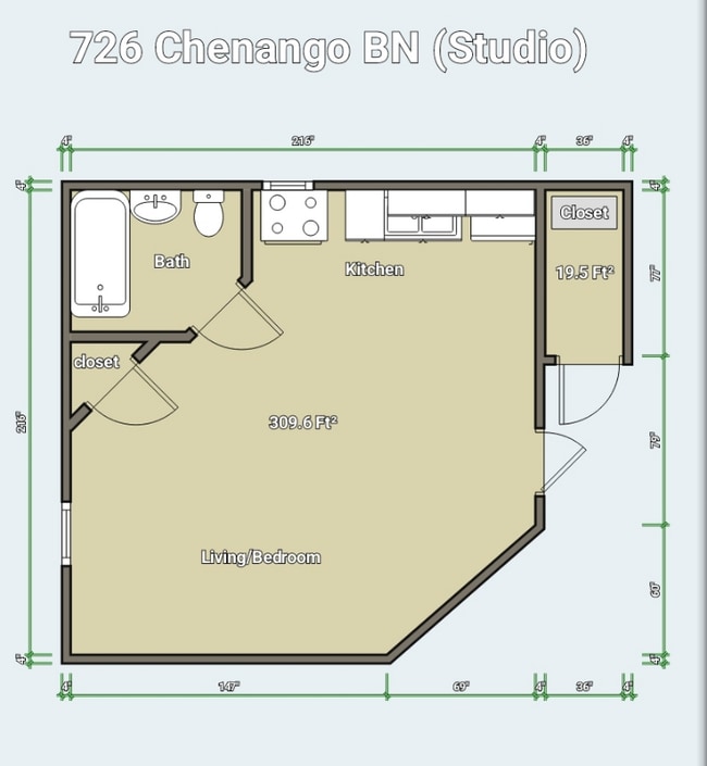 Photo - 726 Chenango St Unidad BN1