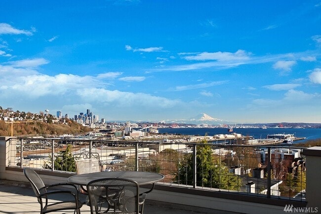 Stunning views from our rooftop - 2200 Thorndyke Ave W Unit 205