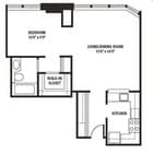 1BR/1BA