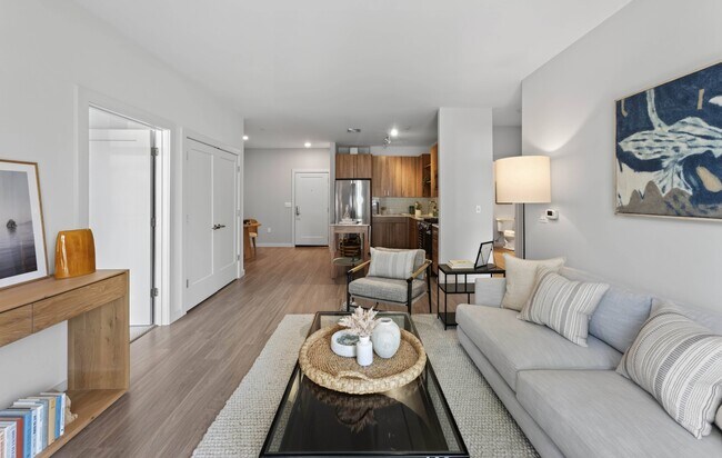 Modern Open Plan Concept for Living and Dining Areas - The Madison at Marshfield