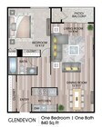 840 Sq. Ft.