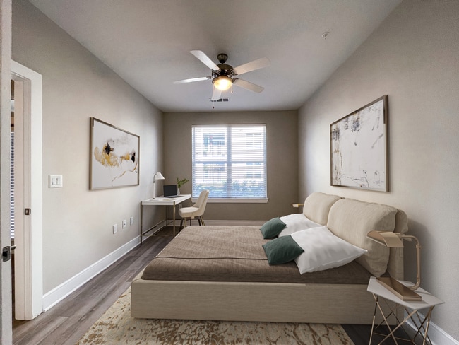 1BR, 1BA - 630SF - Bedroom - Territory at 2920