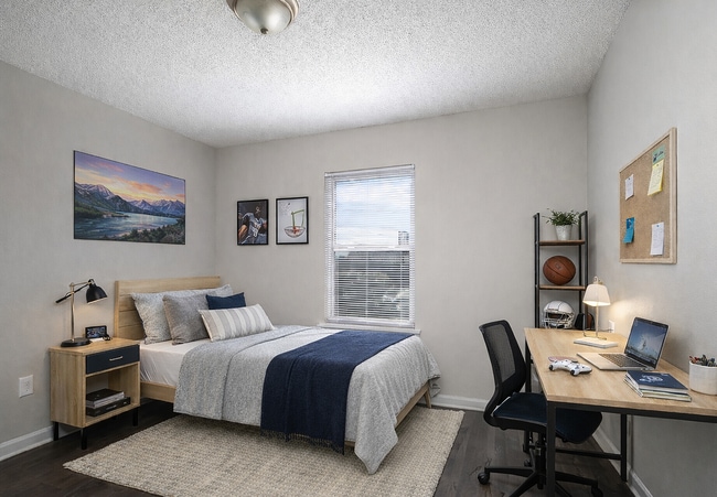 CSA Staged Bedroom 2 - Campus Side Apartments