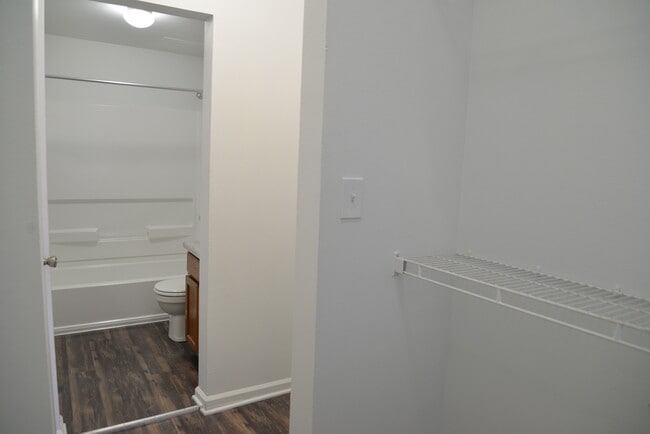 Studio Bathroom and Closet