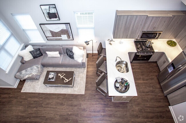 The Finch 2BR,2BA W/Elevator & Loft - 1559SF View Form Loft