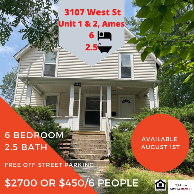 Building Photo - 6 Bed House or 2 and 3 Bedroom Duplex on C... Unit 1 and 2