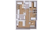 2 Habitaciones Privadas, 1 Habitación Doble - C2 3x2