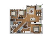 3 Bedroom | 2 Bath | 1433 SF | Renovated