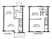 2BR/1BA