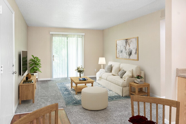 Spacious Living Room - Cottonwood Creek Rental