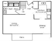 3BR/1.5BA