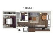 One Bedroom A