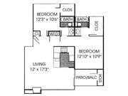 2 Bed/2 Bath