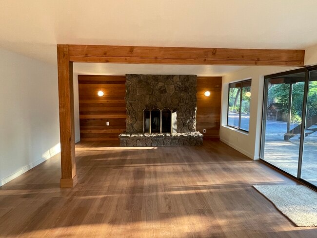 Living Room with Fireplace - 975 Edgewater Rd Unit River apartment