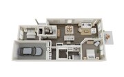Plano de planta D de Wayford en Innovation Park