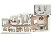 Three Bedrooms