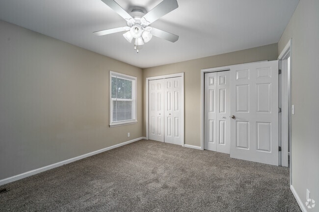 2BR, 1.5BA - 1,187SF - Primary Bedroom