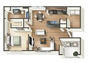 Carriage House_1Bed_1Bath_883 Sq Ft